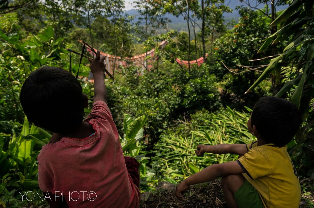 Playing Kids in Toraja